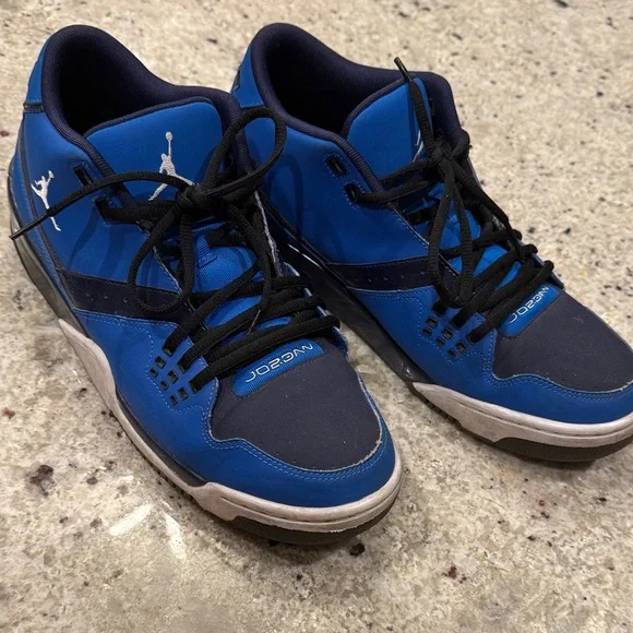 Nike Air Jordan Flight 23 Soar Shoes Blue White Men’s Size 11 Navy Retro Shoes - Picture 3 of 6